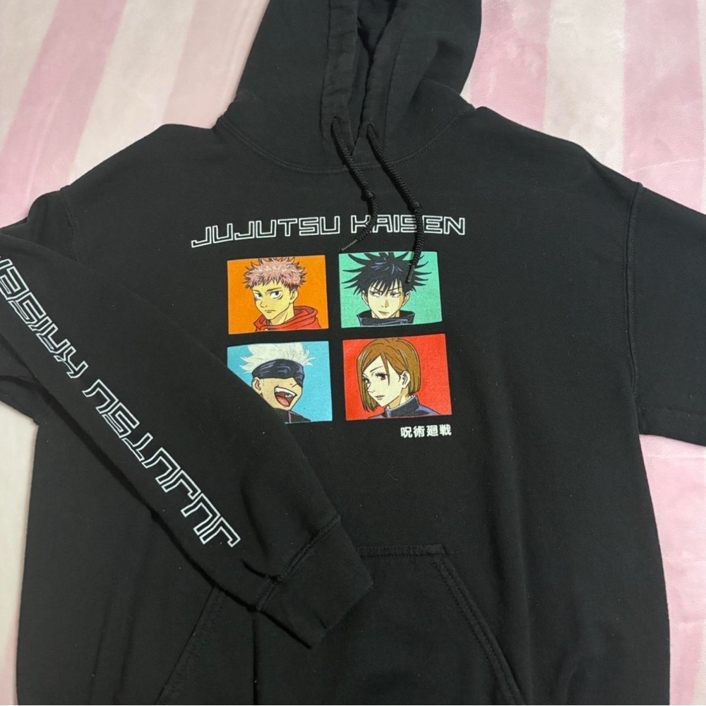 Black Jujutsu Kaisen Hoodie